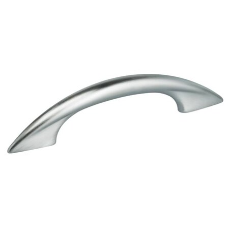 Omnia Arched 4" Center to Center Cabinet Pull Satin Chrome 9461/100.26D
