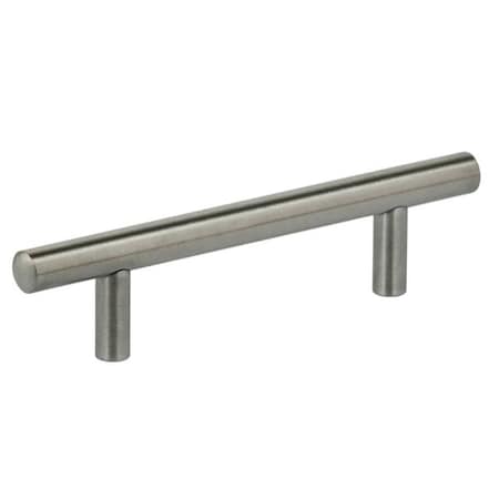 Omnia Center to Center Cabinet Bar Pull Satin Stainless Steel 3" 9464/76.32D
