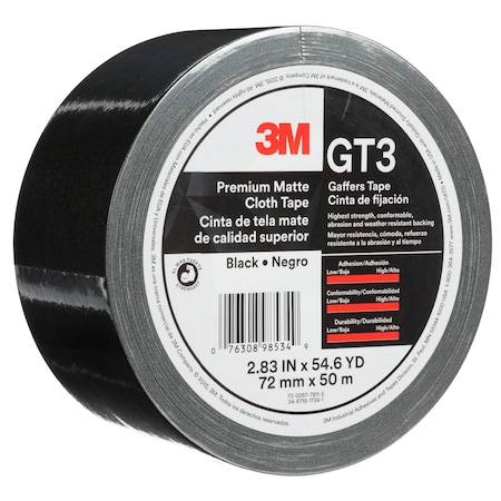 3M PrmMtClth(Gffers) TpGT3Blck, 72mm, PK16 GT3