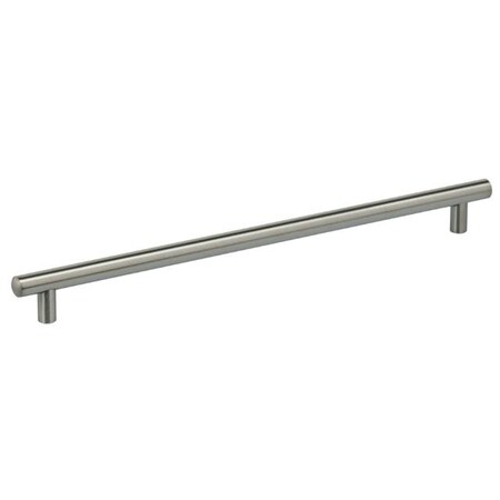 Omnia Center to Center Thick Cabinet Bar Pull Satin Stainless Steel 12-5/8" 9465/320.32D