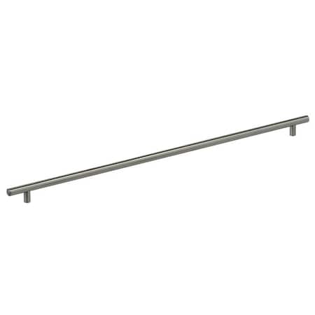 Omnia Center to Center Thick Cabinet Bar Pull Satin Stainless Steel 25-3/16" 9465/640.32D