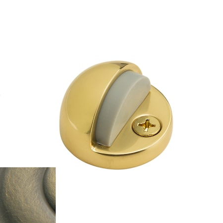 Baldwin Estate Antique Brass Door Stop 4005.050