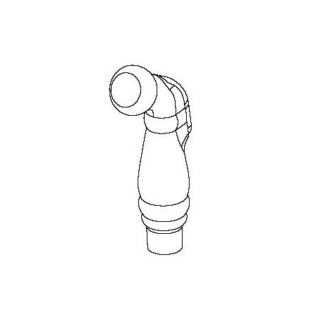 Pfister S/A Sidespray W/Hose Stainless Steel 951-026S