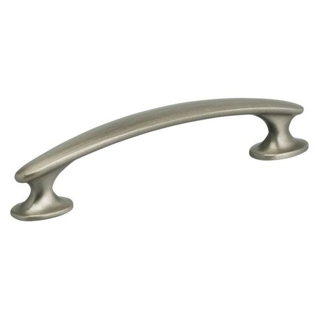 Omnia Modern 4" Center to Center Cabinet Pull Satin Nickel 9522/102.15