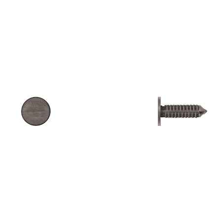 Disco Blk Nyln Rear Fascia Ret 5mm Hole Size 17.8mm Stem L PK25 9528PK