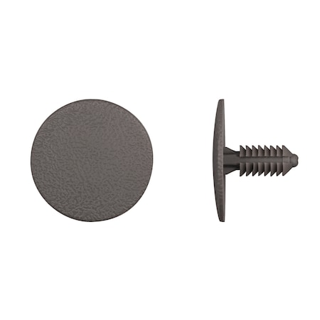 Disco Gray Nyln Retainers 7mm Hole Size 20mm Stem L PK10 9529PK