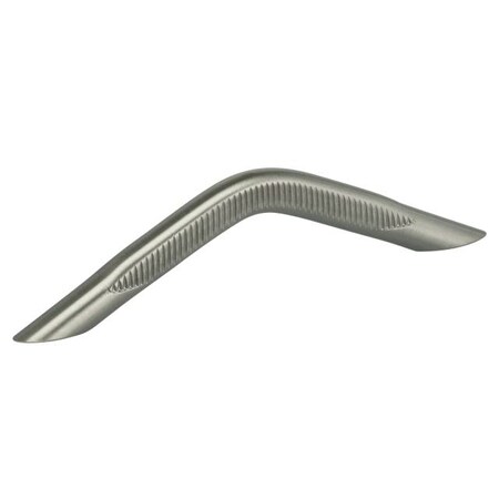 Omnia Center to Center Angled Grip Cabinet Pull Satin Stainless Steel 3-3/4" 9532/96.32D