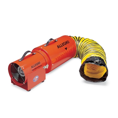 Allegro Industries Axial DC Metal COM-PAX-IAL Blower w/ Can 9537-25
