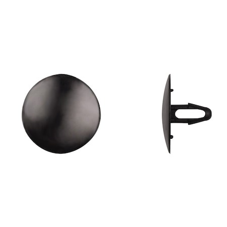 Disco Blk Nyln Retaining Clips 6mm Hole Size 16mm Stem L PK15 9555PK