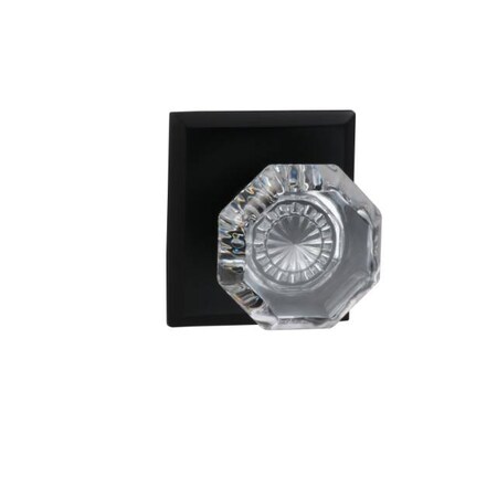 Omnia Rectangular Rose Priv Knob 2-3/4" BS Full Lip ORB 955 955RT/234F.PR10B
