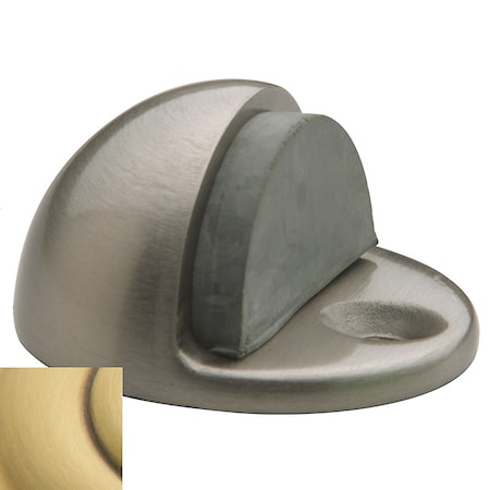 Baldwin Estate Satin Brass with Brown Door Stop 4000.060