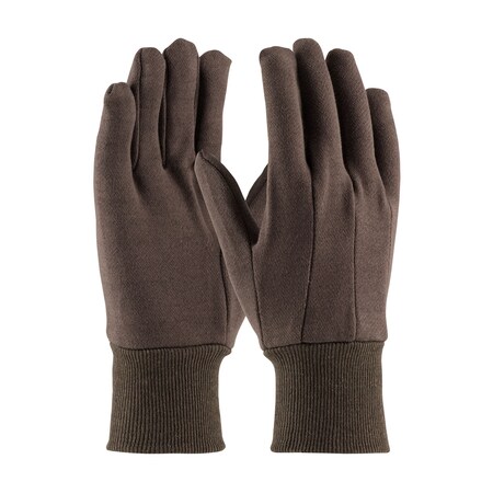Pip Jersey Glove, Brown, Heavy Weight, PK12 95-890
