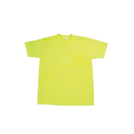 Mutual Industries Lime Durable Fr Tee Plain Med 96000-0-102