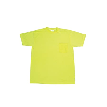 Mutual Industries Durable Flame Retardant T-Shirt, Lime, 3Xlarge 96000-0-106