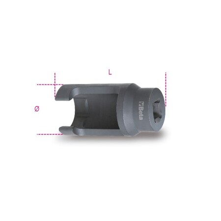 Beta 1/2" Drive, 27mm Metric Socket, 6 Points 009600127