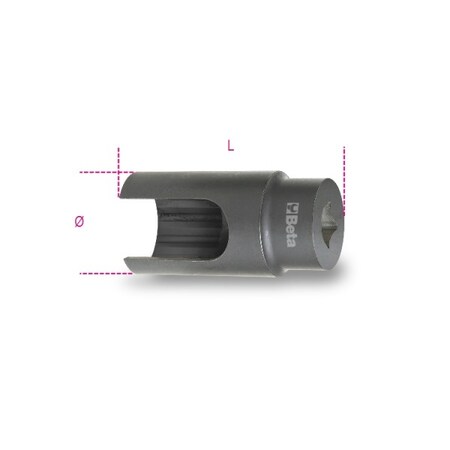 Beta 1/2" Drive, 29mm Metric Socket, 6 Points 009600128