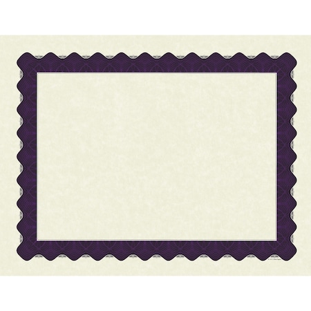 Great Papers Certificate Purple Metallic Borde, PK100 961021