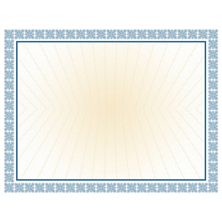 Great Papers Certificate Westminster Blue, 8.5, PK100 961032