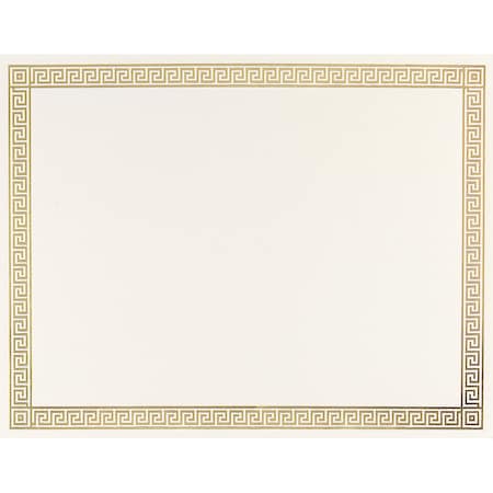 Great Papers Certificate Gold Foil Channel Bord, PK15 963007