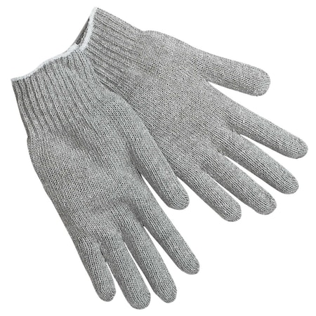 Mcr Safety Knit Gloves, M, 12 PK 9637SM