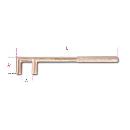 Beta Spark-Proof Safety Valve Wrench, 50mm 009650850