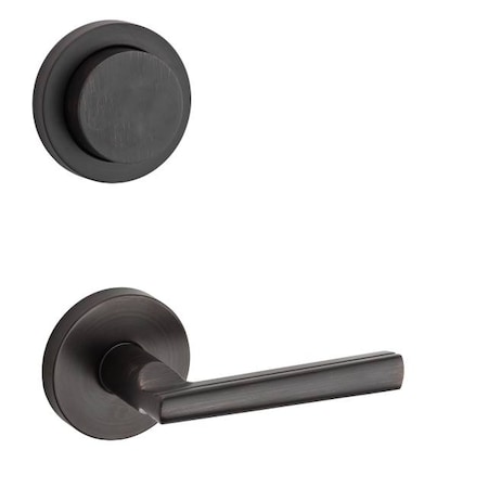 Kwikset Montreal Round Interior Dummy Handleset 968MRLRDT-11P