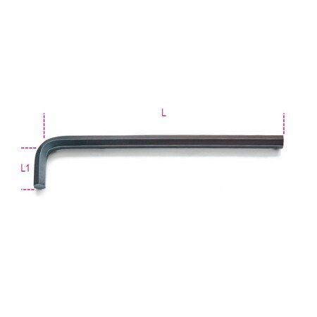 Beta Metric L Shape Offset Hex Key, 4mm Tip Size 000960840