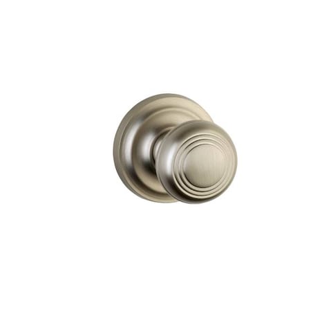 Omnia Knob 2-5/8" Rose Pass 2-3/4" BS Full Lip 1-3/8" Doors SN 970 970/00AF.PA15