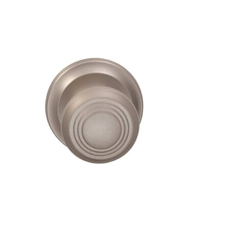 Omnia Knob 2-5/8" Rose Priv 2-3/4" BS T 1-3/8" Doors Satin Nickel 970 970/00A.PR15