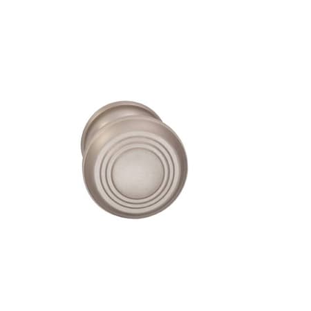 Omnia Knob 1-3/4" Rose Pass 2-3/4" BS T 1-3/8" Doors Satin Nickel 970 970/45A.PA15