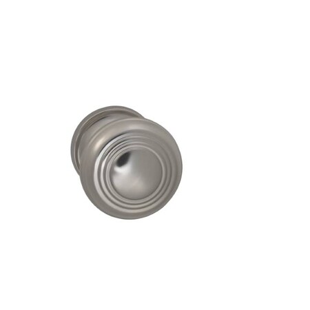 Omnia Knob 1-3/4" Rose Pass 2-3/8" BS Full Lip 1-3/4" Doors BR NKL 970 970/45BF.PA14