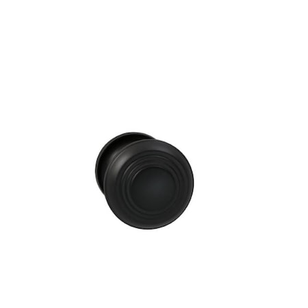 Omnia Knob 1-3/4" Rose Pass 2-3/8" BS Full Lip 1-3/8" Doors ORB 970 970/45F.PA10B
