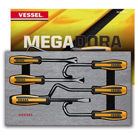 Vessel MEGADORA Body Shop Tools 6PC. Set 9706EVA