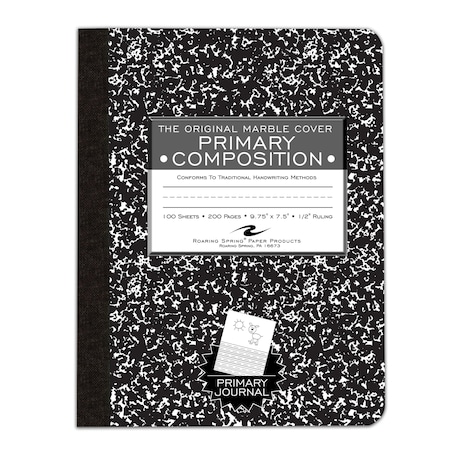 Roaring Spring Composition Notebook, Grade 2 Rule, PK24 97228CS