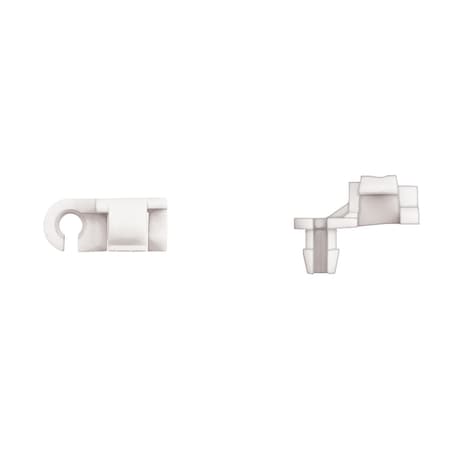 Disco Ntrl Nyln Door Clips 5/32" Rod Size Rght Hand Side PK20 9725PK