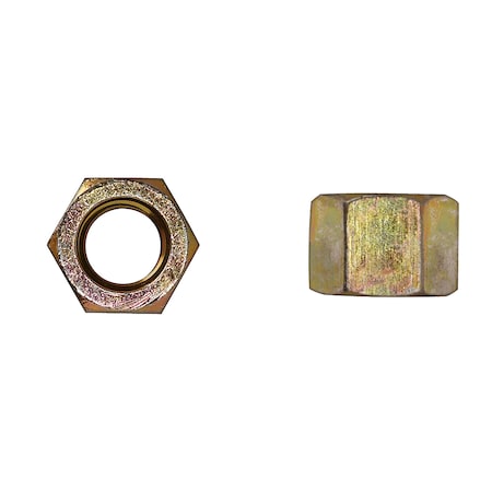 Disco Hex Nut, 5/8"-11, Grade 9, Zinc Yellow Plated 9739PK