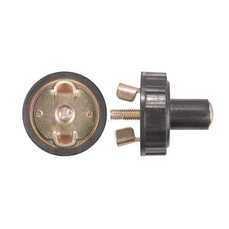 Disco Blk Rubber Drain Plugs 1/2" Hole Size 9757PK