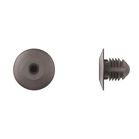 Disco Blk Nyln Bumper Fascia Ret 12.5mm Hole Size 15mm Stem PK25 9763PK
