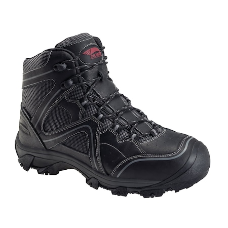 Avenger Safety Footwear Men's Steel Toe MID Casual Work Boot, Black, 7, Medium, A7712 A7712-7M