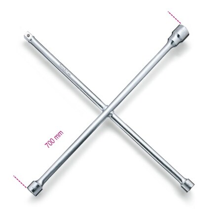 Beta Four-Way Hexagon Wheel Nut Wrench 009820001