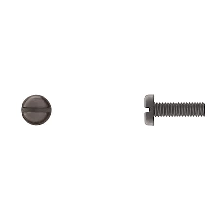 Disco Blk Nyln License Screws 6-1.00X20mm Pan Head Slotted PK100 9840PK