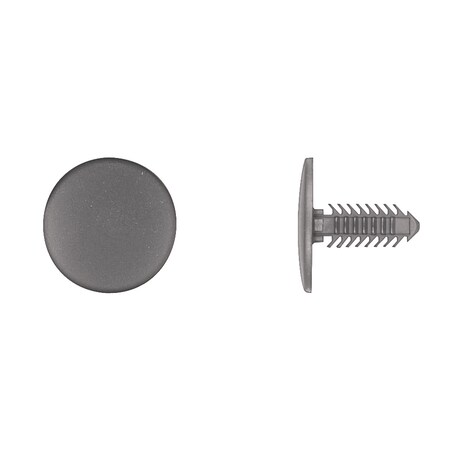 Disco Blk Nyln Fascia Panel Ret 9/32" Hole Size 1" Head Size PK25 9849PK