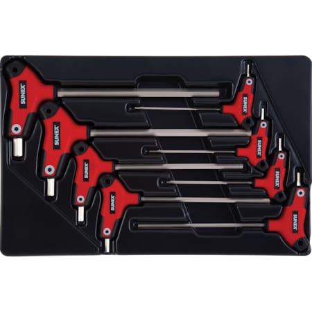 Sunex 8 Piece Metric T-Shape Hex Key Set, 9858M 9858M