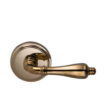 Omnia LVR 2-5/8" Rose Pass 2-3/8" BS T 1-3/8" Doors ULQ Bright Brass 99 99/00.PA3A