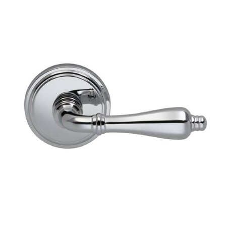 Omnia Lever with 2-5/8" Rose Dummy Pair Bright Chrome 99 99/00.PD2