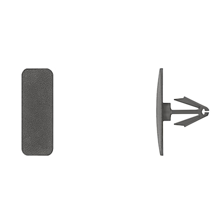 Disco Blk Nyln Moulding Clips 5/16" Hole Size Rocker Panel PK10 9969PK
