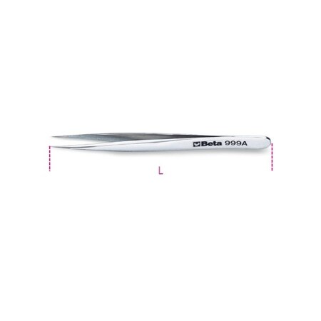 Beta Extra Slim Spring Tweezer 009990015