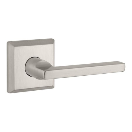 Baldwin Reserve Satin Nickel Door Levers PS.SQU.TSR.150