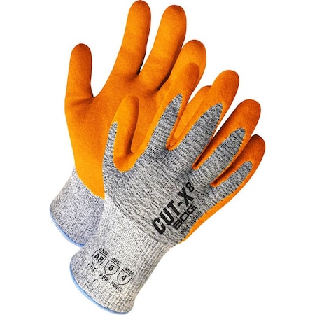 Bdg Cut-Resistant Coated Gloves, Cut Level A8 , Nitrile , Sandy , 2XL 1 PR 99-1-9628-11-K