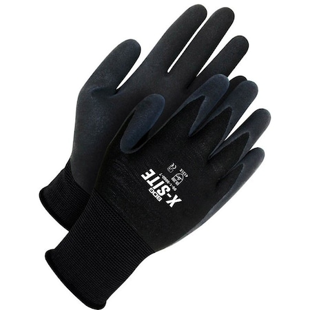 Bdg Coated Gloves, Foam Nitrile, Smooth, Palm, Not Rated Abrasion Level, M 1 PR 99-1-9860-8-K